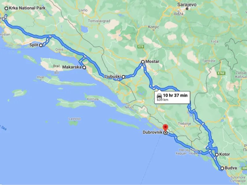Adriatic road trip